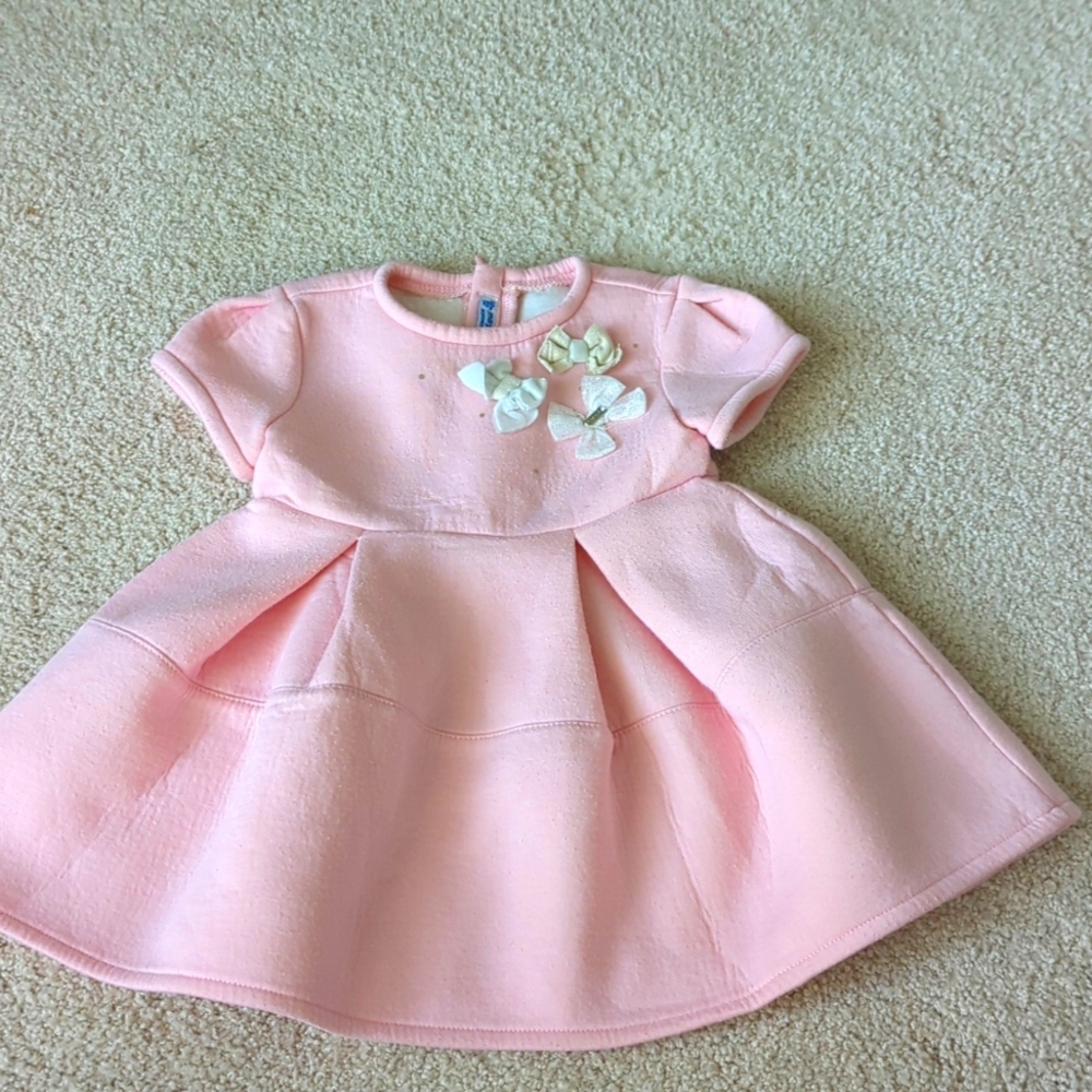 Mayoral Pink Dress Size 12 Months